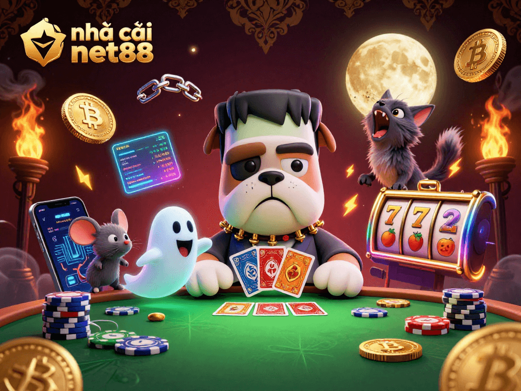 Engage with nhà cái net88 while enjoying thrilling card games and vibrant crypto elements.
