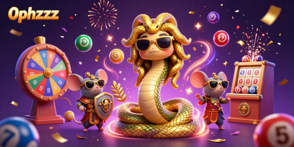 Win big with 0phzzz by spinning the vibrant prize wheel in this dynamic casino scene!
