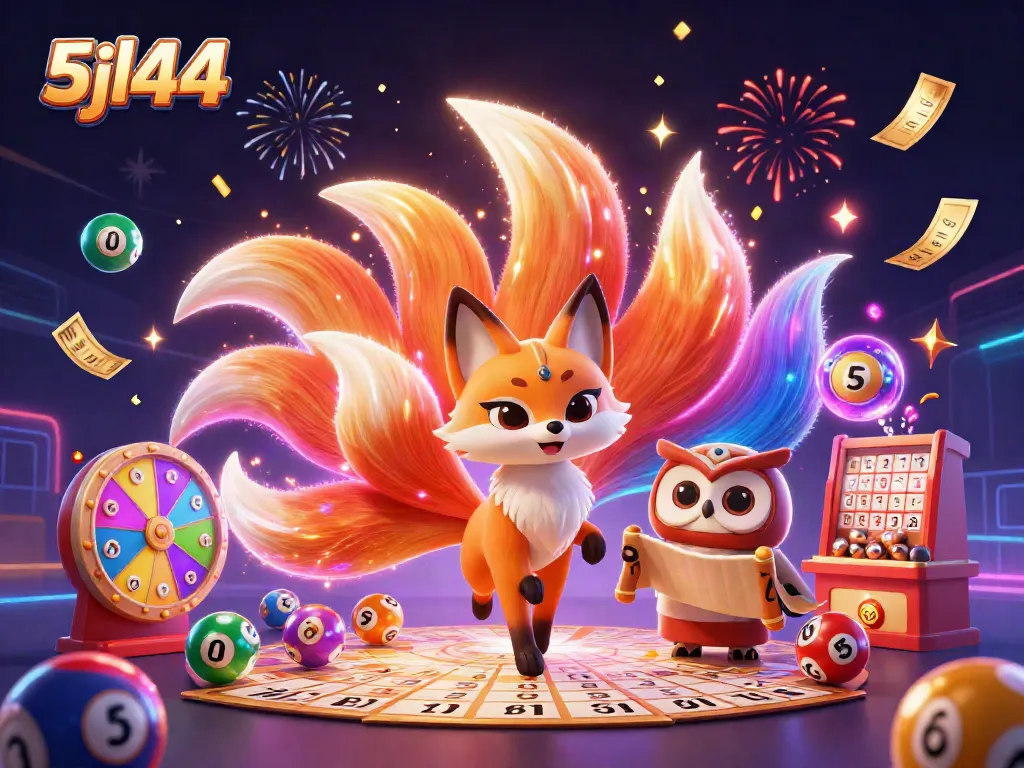 Engage in vibrant lottery activities with 5jl44's colorful spirit characters and dynamic game elements.