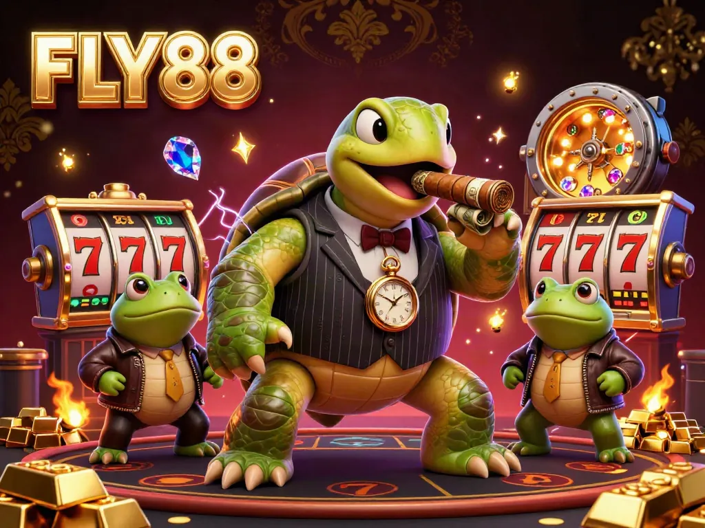 Engage in exciting slots with FLY88, where vibrant characters and golden treasures await!