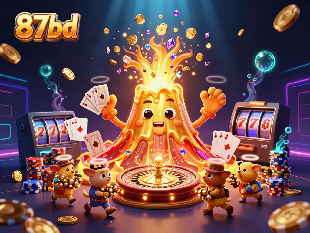 Experience thrilling gameplay at 87bd with exciting casino visuals and vibrant treasure elements.