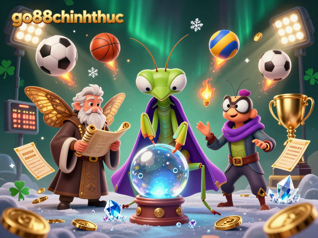 Engage with the go88chinhthuc experience through vibrant 3D casino-themed art.